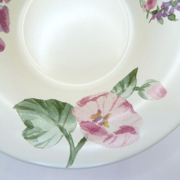 Pfaltzgraff Cape May Stoneware Pillar Solitude Candle Holder Birdhouse Set of 2 - Picture 7 of 13